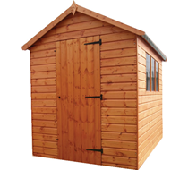 Garden Apex Sheds - Pre-finished Wooden Flooring 