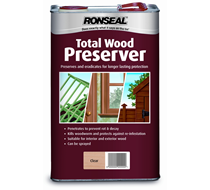 RONSEAL TOTAL WOOD PRESERVER CLEAR 5LTR