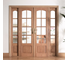 8' OAK ROOM DIVIDER image 1