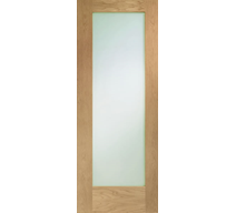 1981 x 610 x 35mm (78 x 24")Internal Oak Pattern 10 with Clear Glass