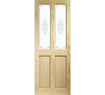 2040 x 726 x 40mmInternal Clear Pine Victorian with Campion Glass